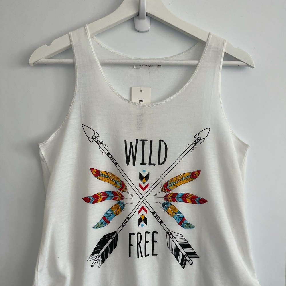 Racer back tank top